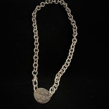 Usado, Colar de corrente oval Tiffany & Co Return to Tiffany 925 45g comprar usado Usado, Colar de corrente oval Tiffany & Co Return to Tiffany 925 45g comprar usado  Enviando para Brazil