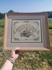 Vintage hand embroidered for sale  MOLD