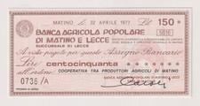 Miniassegni matino lecce usato  Milano