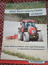 Mccormick traktor prospekt gebraucht kaufen  Hamburg