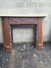 Antique oak fireplace for sale  Hubbard