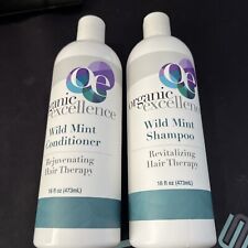 Juego combinado de champú y acondicionador Organic Excellence Wild Mint, usado segunda mano  Embacar hacia Argentina