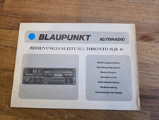 Blaupunkt toronto instruction for sale Blaupunkt toronto instruction for sale  BIRMINGHAM