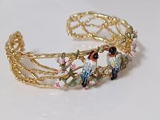 Bracelet floral oiseaux. d'occasion  Saint-Ciers-sur-Gironde