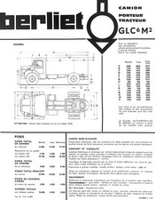 Berliet glc camion d'occasion  Les Bordes