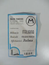 Ditta macchi francesco. usato  Italia