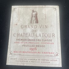 étiquette château latour d'occasion  Bagnolet