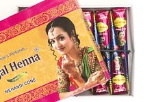 PREÇO DE ATACADO ORGÂNICO KAJAL MARROM ESCURO Henna BRIDAL Cones + designs 100% FRESCO comprar usado  Enviando para Brazil
