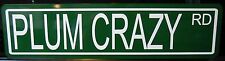 Placa de rua de metal PLUM CRAZY ROAD Challenger carregador Cuda Road Runner Super Bee comprar usado  Enviando para Brazil
