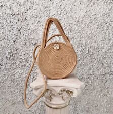 Borsa rotonda paglia usato  Cinisello Balsamo