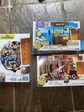 Lote de isca de tubarão Mega Blocks Minions Banana Bar, Despicable Me Minion Made comprar usado  Enviando para Brazil