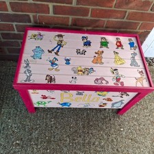 personalised wooden toy box for sale personalised wooden toy box for sale READING
