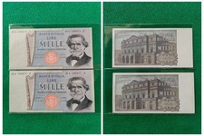 Banconota.italia 1000 lire.196 usato  Chiampo