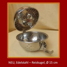 Neu reiskugel edelstahl gebraucht kaufen Neu reiskugel edelstahl gebraucht kaufen  Köln