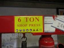 Ton shop press for sale  HAVERHILL