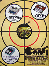 Publicité presse 1971 d'occasion  Compiègne