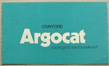 Crayford argocat multi for sale  LEICESTER