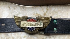 älterer ledergürtel harley gebraucht kaufen  Offenbach am Main