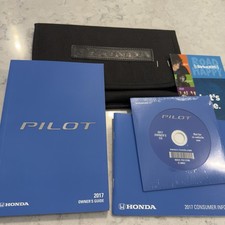 Honda Pilot 2017 OEM paquete manual del propietario con estuche  segunda mano  Embacar hacia Mexico
