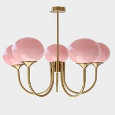 Light pink glass for sale  Brentwood
