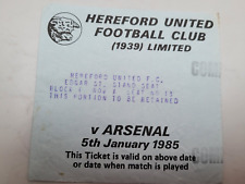 Hereford united arsenal for sale  CHRISTCHURCH