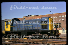 Slide F Original - Long Island LIRR 420 ALCO S-1 Long Island City 1973 comprar usado  Enviando para Brazil