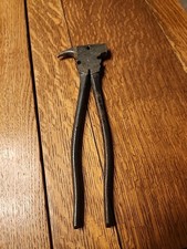 Alicate de cerca vintage martelo duplo/cortadores de fio/entalhes torcedores na cabeça comprar usado  Enviando para Brazil