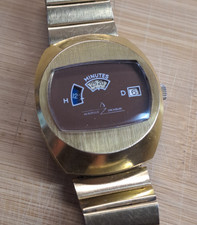 Herzfeld vintage scheibenuhr gebraucht kaufen  Berlin