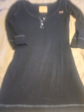 Blusa Hollister Bella Swan azul marinho manga 3/4 Henley vintage Y2K comprar usado  Enviando para Brazil