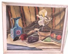 vintage magnolia oil painting for sale vintage magnolia oil painting for sale Lufkin