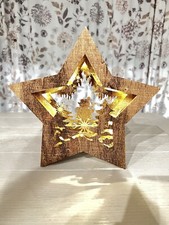 Wooden star lighted for sale  Penns Grove