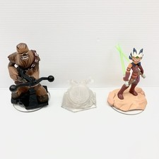 Bonecos Disney Infinity Star Wars 3.0 pacote com 3 estatuetas Chewbacca Ashok muito bom estado 10 comprar usado  Enviando para Brazil