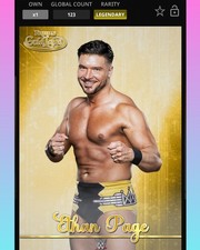 Topps WWE Slam - Ethan Page - Gold Label Gold Base 2025 Legendary comprar usado  Enviando para Brazil