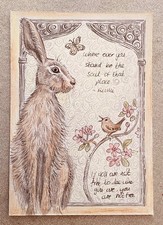 original hare painting for sale  FAREHAM