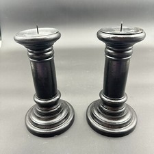 Pair black wooden for sale  Staten Island