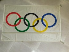 Lympia fahne flagge gebraucht kaufen  Wilhelmsdorf