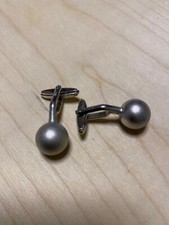 Manschettenknöpfe knoten silb gebraucht kaufen  Solms