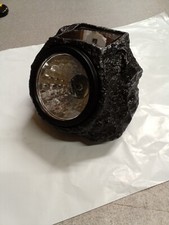 4 pedras de luzes de solo movidas a energia solar Pure Garden comprar usado  Enviando para Brazil