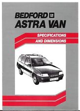 Bedford astra van for sale  UK
