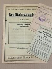 Ddr kfz brief gebraucht kaufen  Wernigerode