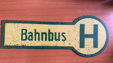 Bahnbus riginal schild gebraucht kaufen Bahnbus riginal schild gebraucht kaufen  Nittendorf