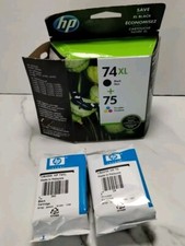 Cartucho de Tinta HP 74/75 (CC659FN) Preto/Tricolor EXP 09/2020 comprar usado  Enviando para Brazil