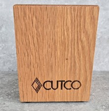Cutco Juego de Utensilios de Cocina Soporte Organizador de Herramientas Roble Cubo de Almacenamiento ENVÍO GRATUITO A EE. UU. segunda mano  Embacar hacia Mexico