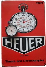 Heuer stopwatch boxed for sale  NORWICH