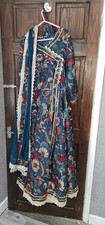 Anarkali dress indian for sale  WAKEFIELD