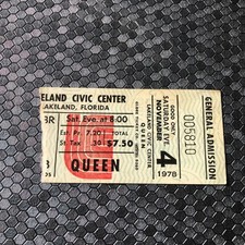 Queen ticket lakeland for sale  WALSALL