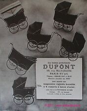 Publicite dupont landau d'occasion  Cires-lès-Mello