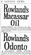 Rowlands odonto macassar for sale  SIDCUP