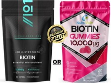 Biotin hair growth for sale  MANCHESTER