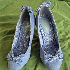 Blue suede shoes for sale  TELFORD